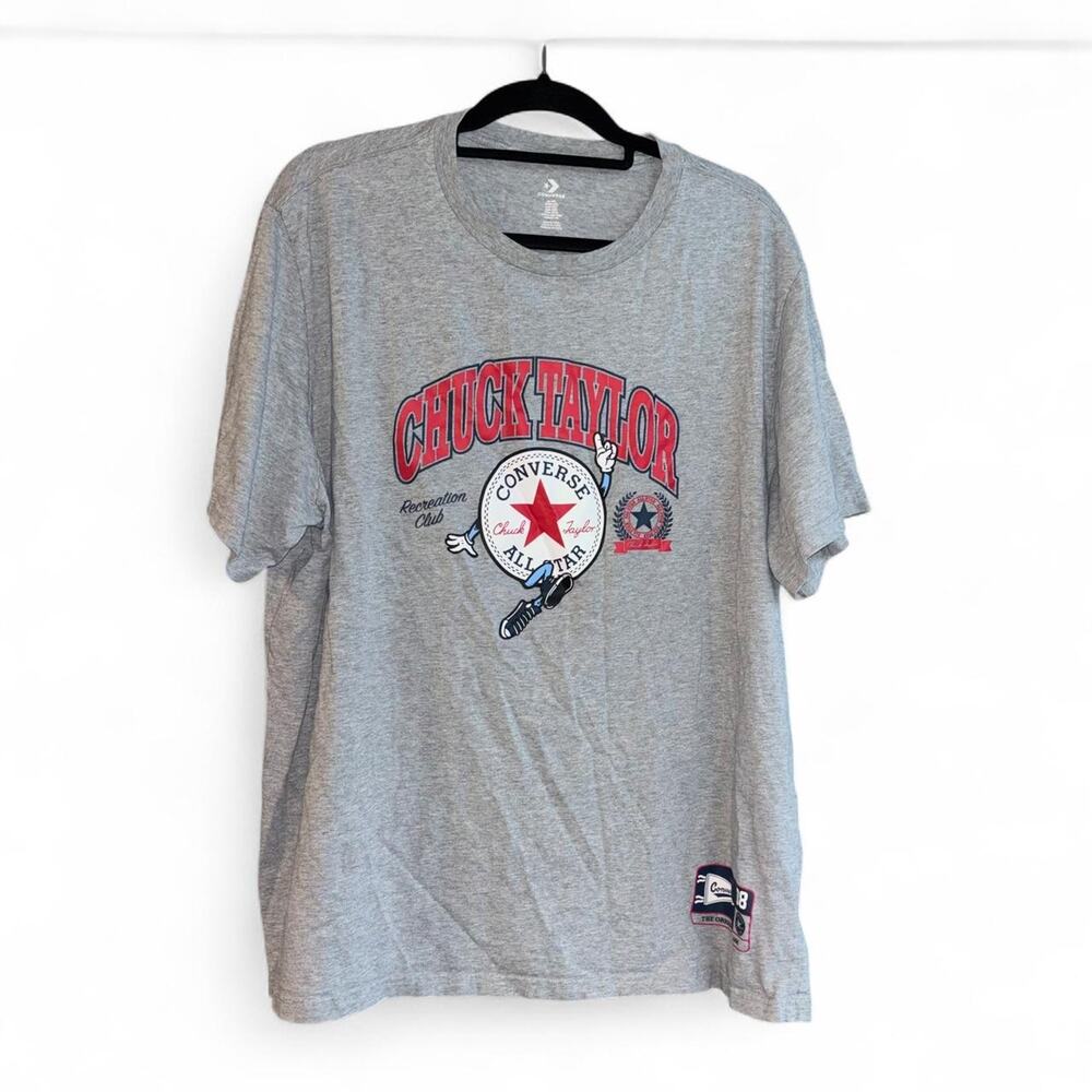 Gray converse chuck taylor tshirt XXL